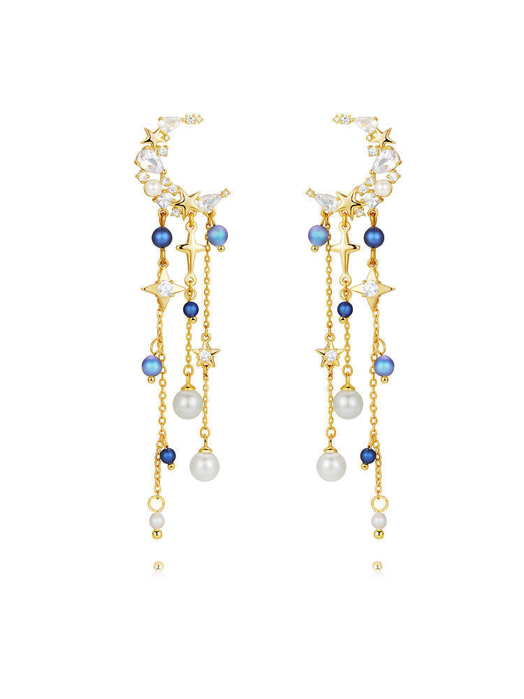 Fairy Long Tassel Thin Effect Eardrops