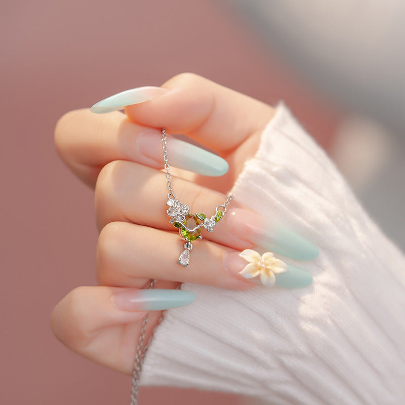 Butterfly Series Flower Necklace For Women